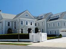 Traditional colonial styling impresses wt this large beachfront custom built massive home in Avalon NJ